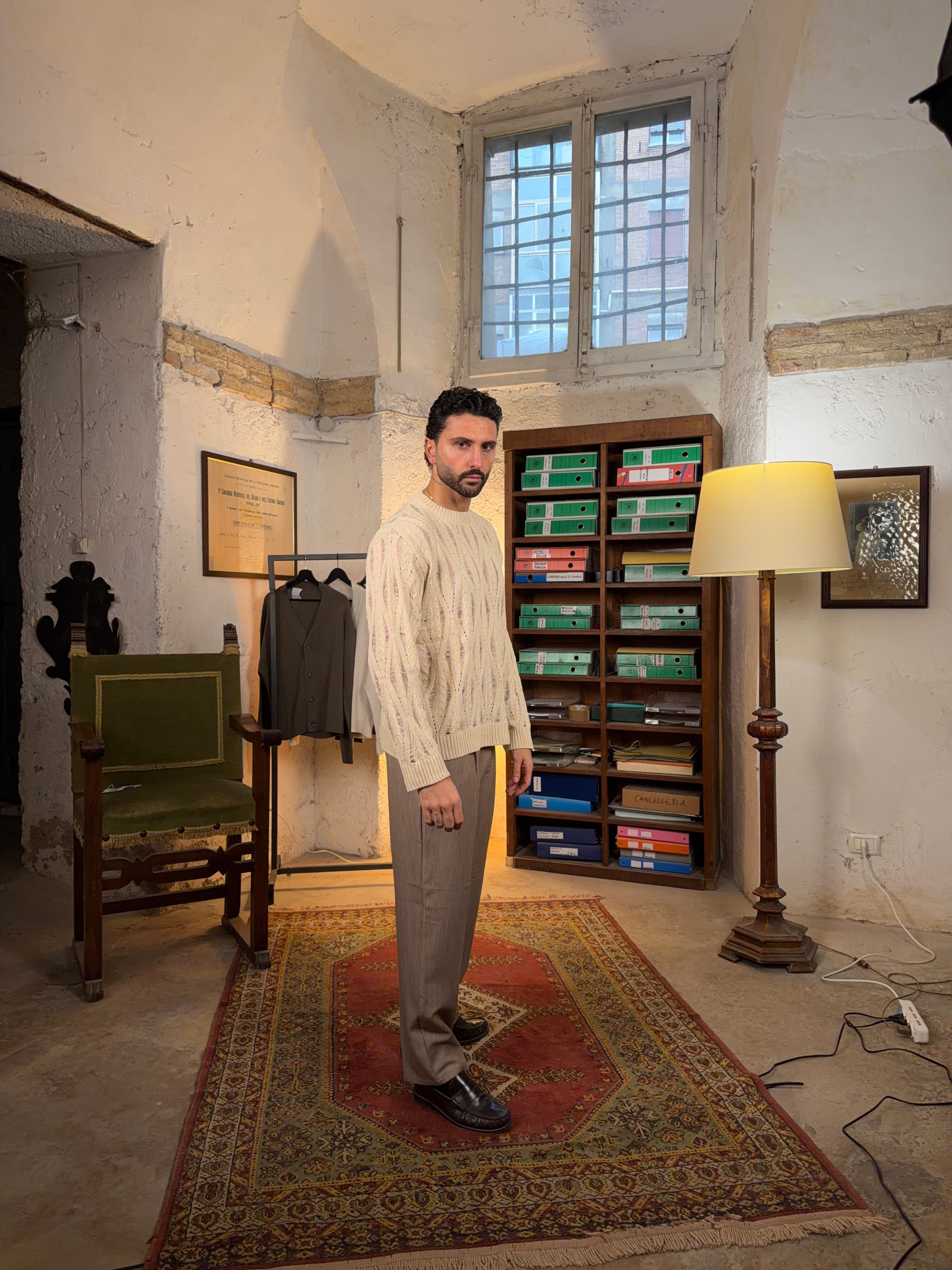 SUÉTER PERFORADO MIAMI