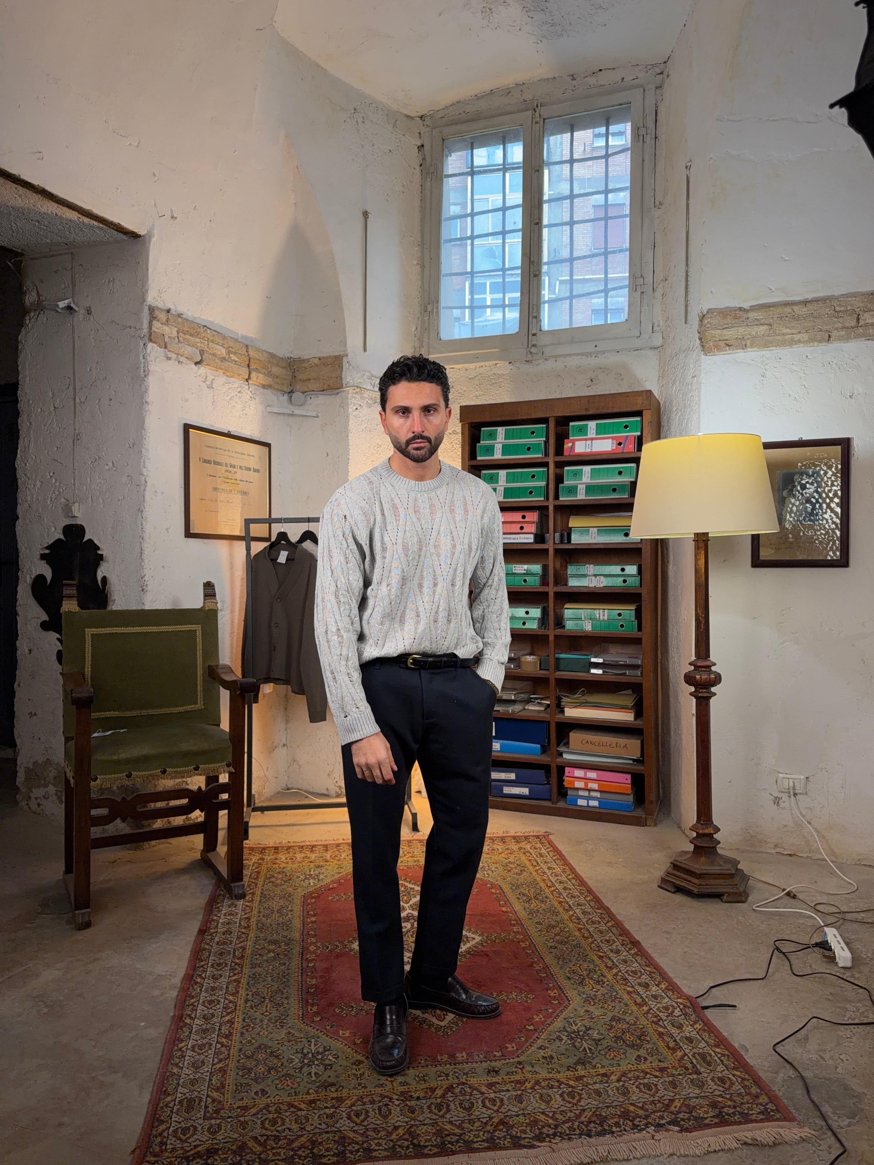 SUÉTER PERFORADO MIAMI